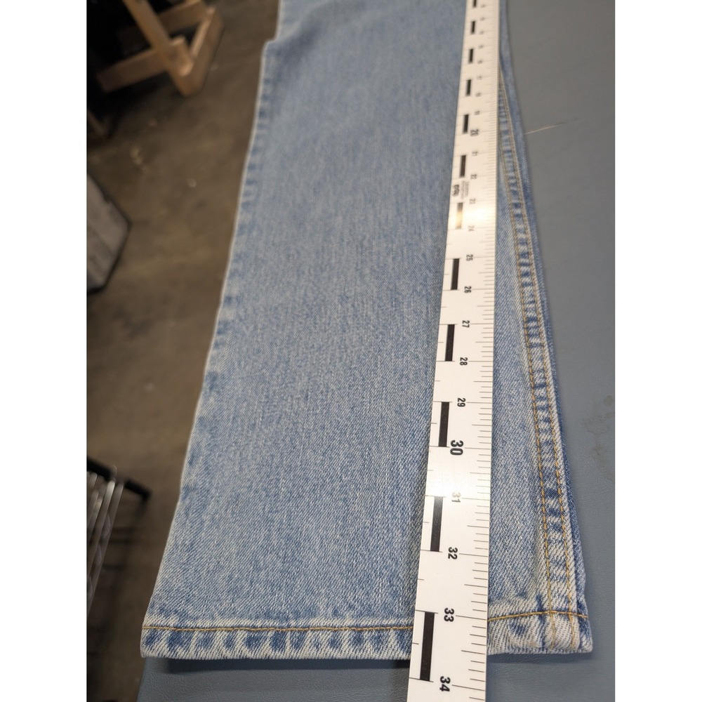 Levis 550 Relaxed Fit Jeans Mens  30x34 Y2K Blue Medium Wash Denim 00550-4834 - Picture 14 of 14